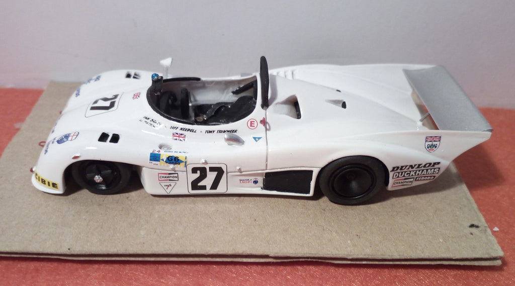 JPS 1:43 - IBEC Hesketh 308 Ford DFV "BRACEY TEAM" LM'81 #27 Handbuilt resin kit prepainted