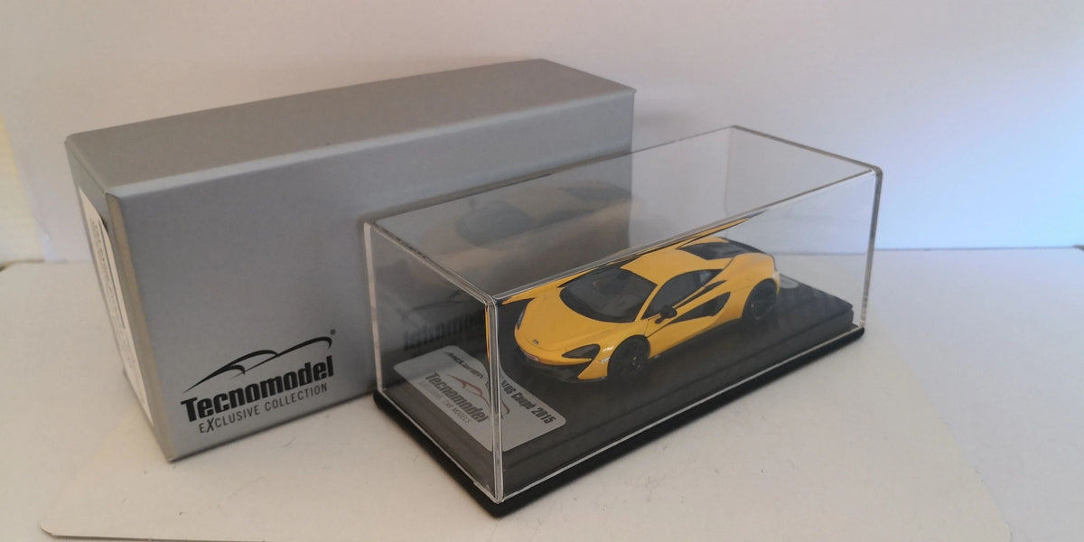 TECNOMODEL 1:43 - T43-EX02E McLaren 570S Vulcano Yellow titanium wheels