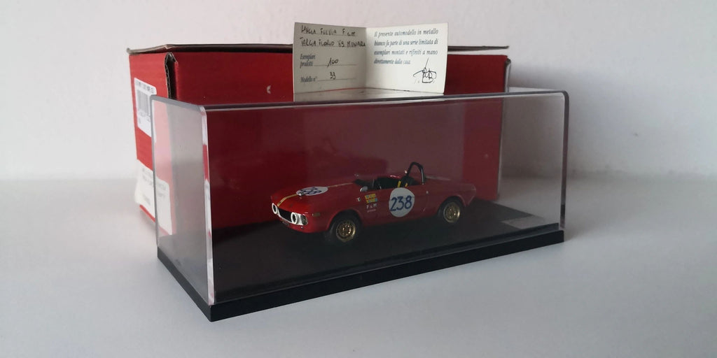 FAXCAR - 1:43 - Lancia Fulvia F&M Barchetta Targa Florio '69 #238 - FC002B