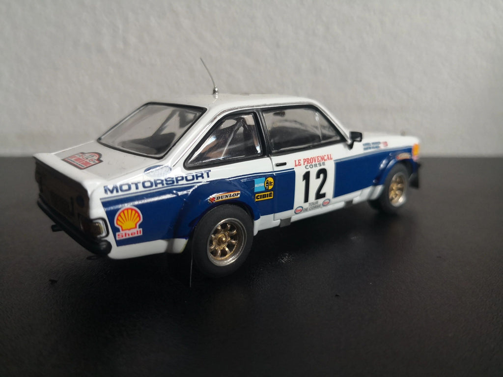 IXO 1:43 - FORD ESCORT MKII Motorsport Tour de Corse '77 Brookes
