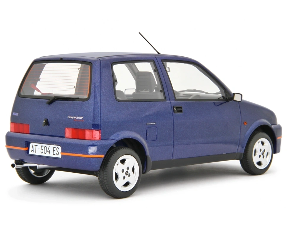 LAUDORACING - 1:18 Fiat Cinquecento Sporting 1996 - Blue met.