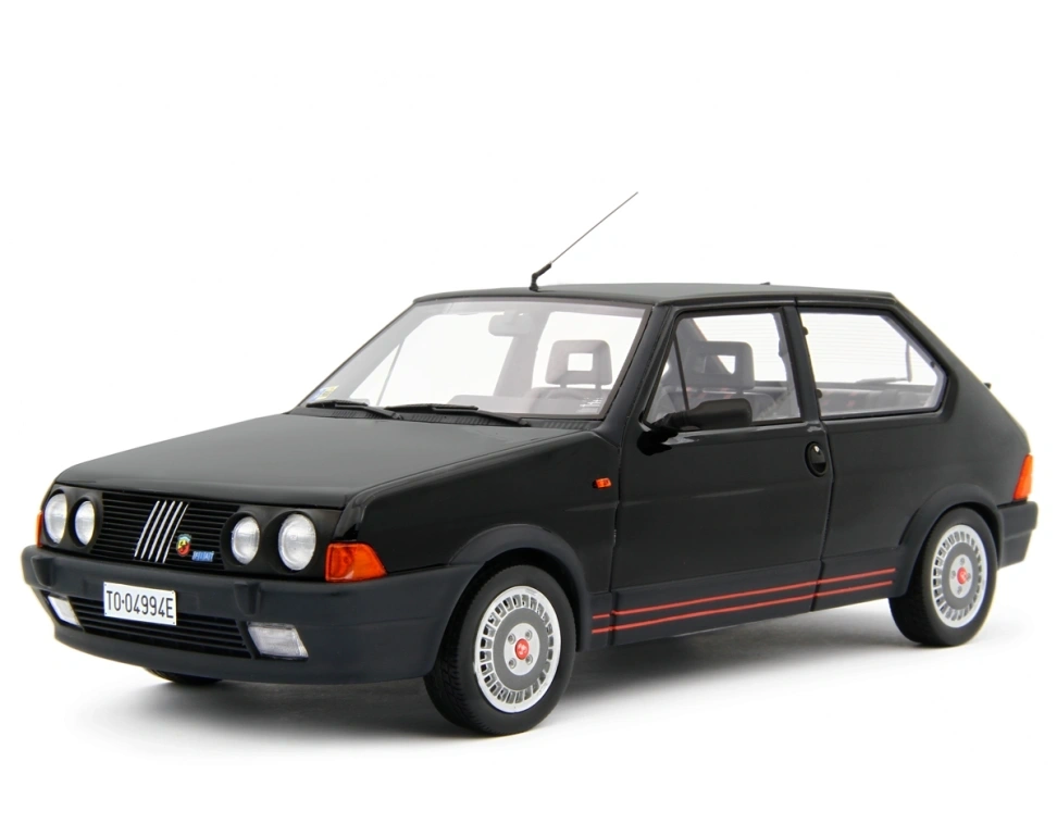 LAUDORACING - 1:18 Fiat Ritmo 130 TC Abarth 1985 Nero
