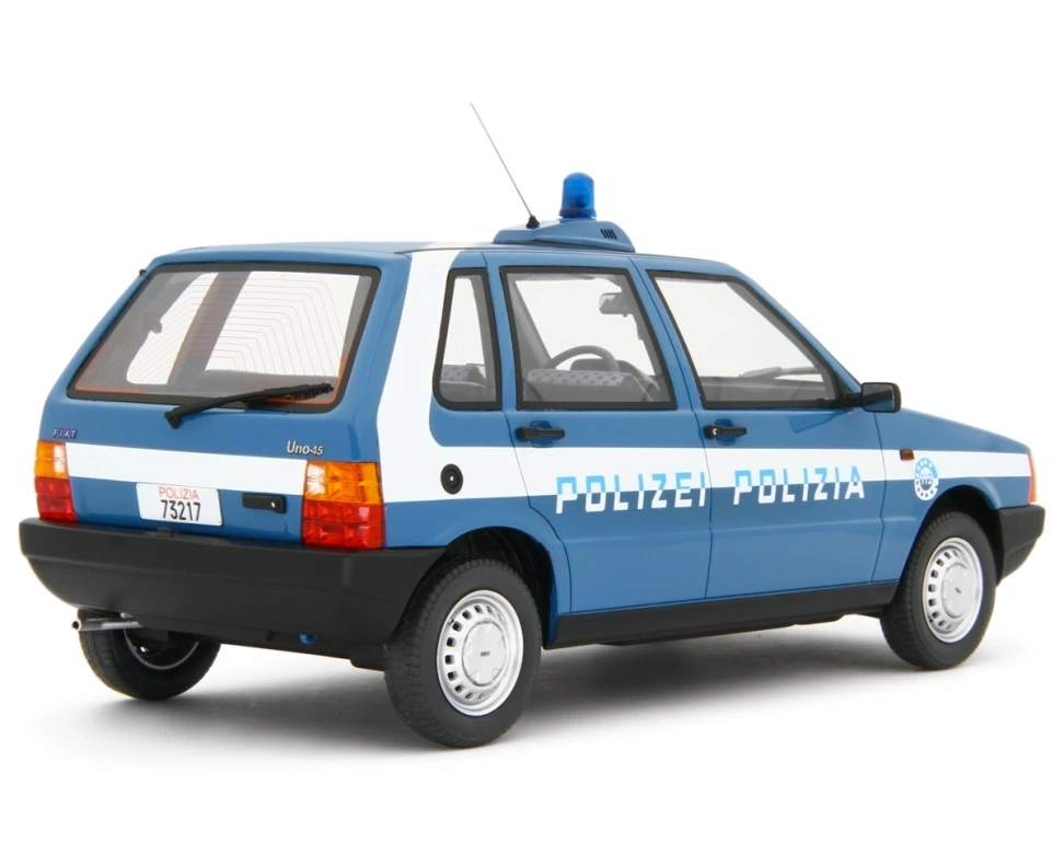 LAUDORACING - 1:18 Fiat Uno 45S 5p 1983 Polizia/Polizei - LM182B-PO