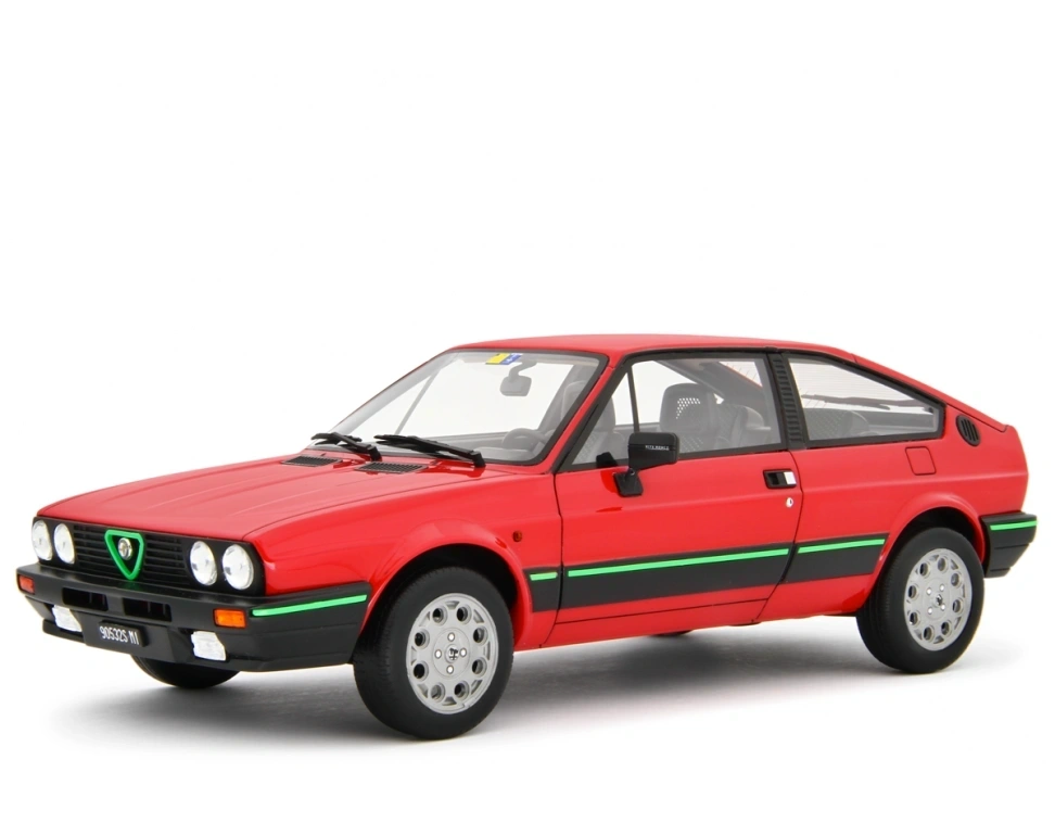 LAUDORACING - 1:18 Alfa Romeo Sprint 1.5 Quadrifoglio Verde 1983 Rosso