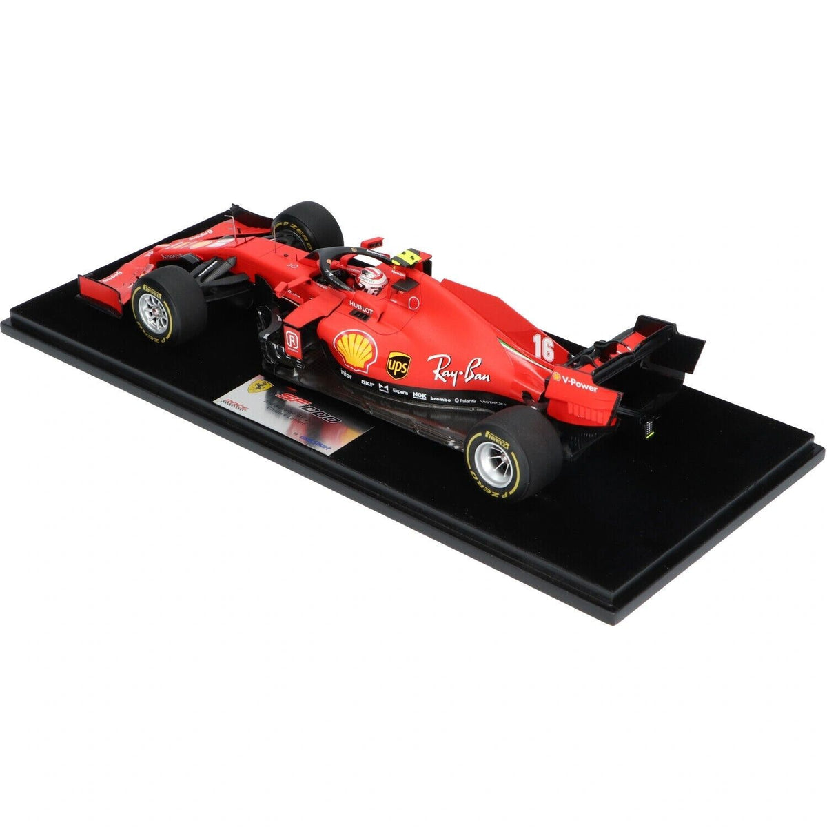 LOOKSMART 1:18 - FERRARI SF1000 N°16 Scuderia Ferrari 2nd GP Austria 2020 C. Leclerc