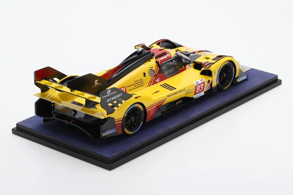 LOOKSMART 1:18 - Ferrari 499P AF Corse Orlen Le Mans 2024 #83 Kubica-Shwartzman-Ye