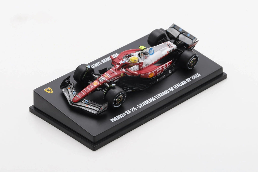 LOOKSMART 1:64 - Ferrari SF-25 Italy GP 2025 – Lewis Hamilton