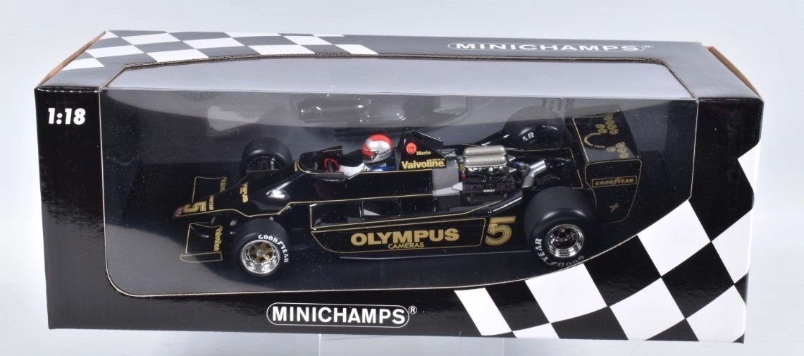 MINICHAMPS 1:18 - Lotus Ford 79 #5 M. Andretti World Champion 1978