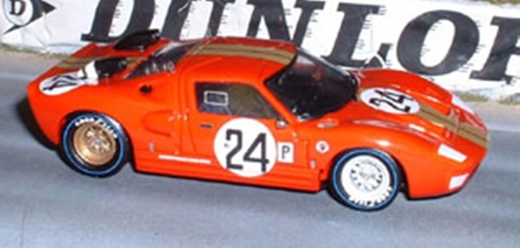 Marsh Models 1:43 - AMR Ford GT40 ALAN MANN 12h Sebring '66 #24-25 Resin metal kit to built