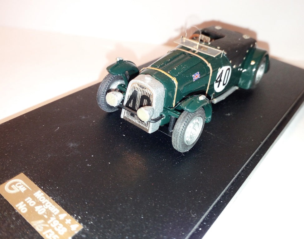 GCAM 1:43 - Morgan Climax 4x4 Le Mans '38 #40 Handmade factory built from resin kit