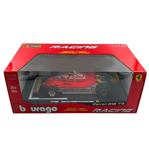 BURAGO 1:18 - Ferrari 312T4 GP USA EAST 1979 WINNER – G.VILLENEUVE