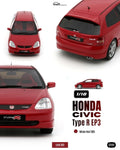 **PRE-ORDER** OTTOMOBILE 1:18 - HONDA CIVIC TYPE R EP3 MILANO RED 2005 Ltd. 999pcs