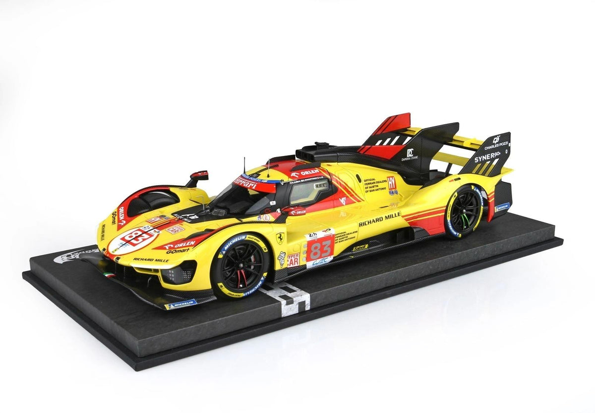 **PRE-ORDER** BBR - 1:18 - Ferrari 499P #83 - Le Mans 2024 Kubica-Yifei-Svarcman