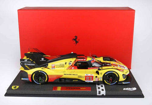**PRE-ORDER** BBR - 1:18 - Ferrari 499P #83 - Le Mans 2024 Kubica-Yifei-Svarcman