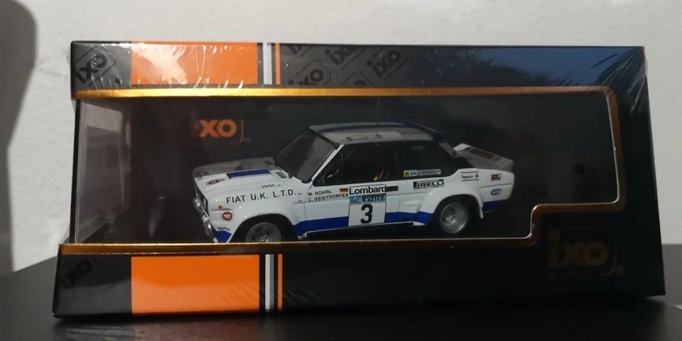 IXO 1:43 RAC259 - FIAT 131 ABARTH Fiat UK RAC Rally '79 Rohrl