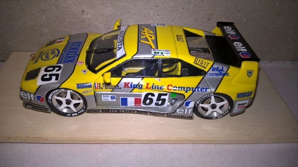 Renaissance 1:43 - Venturi Renault 400/GTR 24h Le Mans '94 #65 Built by KIT