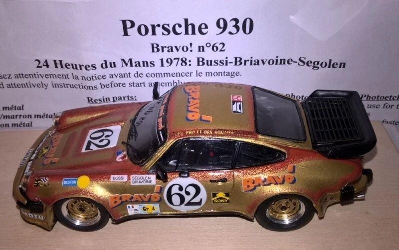 Renaissance 1:43 - Porsche 930/934 24h Le Mans '94 #65 Built by KIT