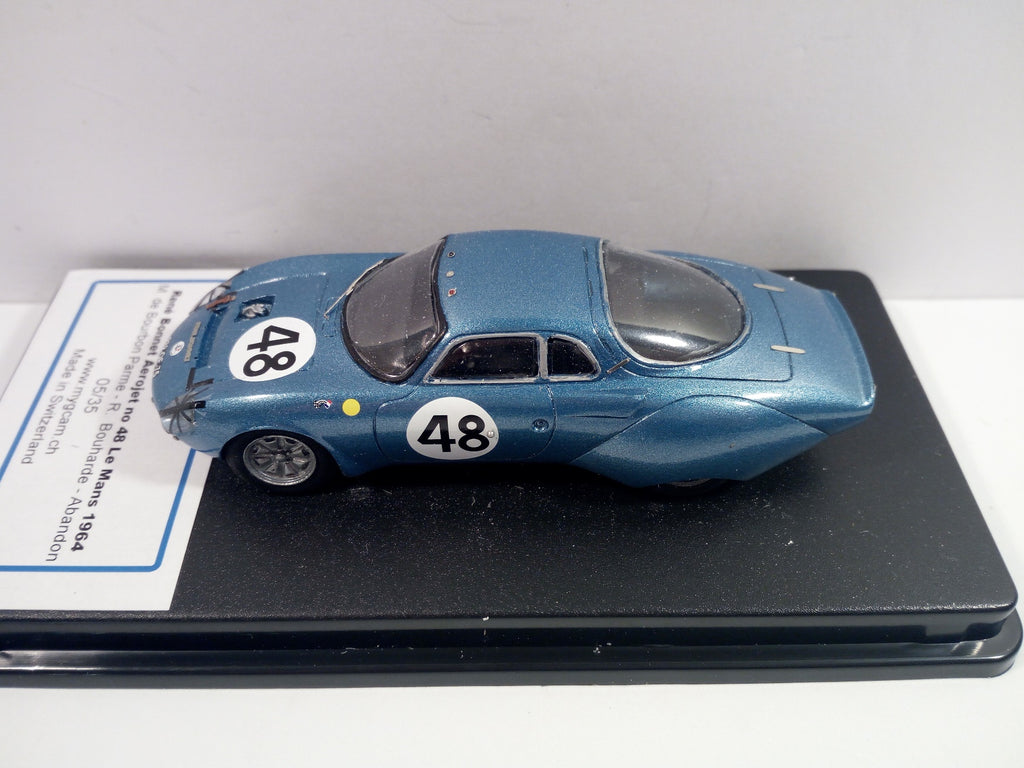 GCAM 1:43 - Renè & Bonnet Aerojet Le Mans '64 #48 Handmade factory built from resin kit