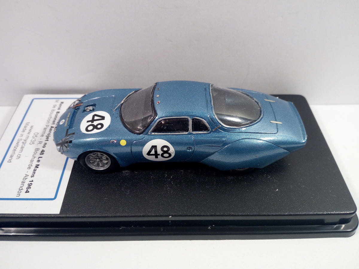 GCAM 1:43 - Renè & Bonnet Aerojet Le Mans '64 #48 Handmade factory built from resin kit