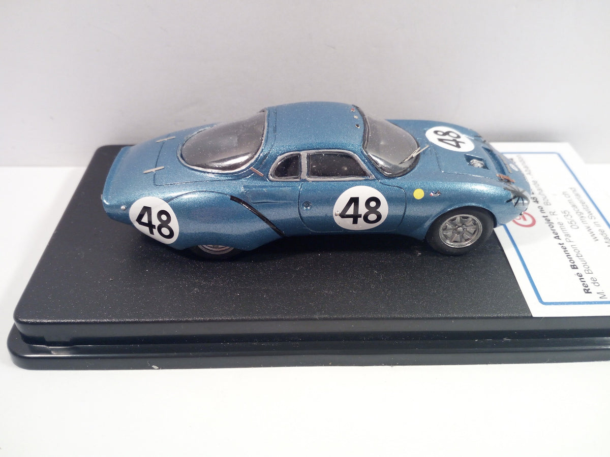 GCAM 1:43 - Renè & Bonnet Aerojet Le Mans '64 #48 Handmade factory built from resin kit