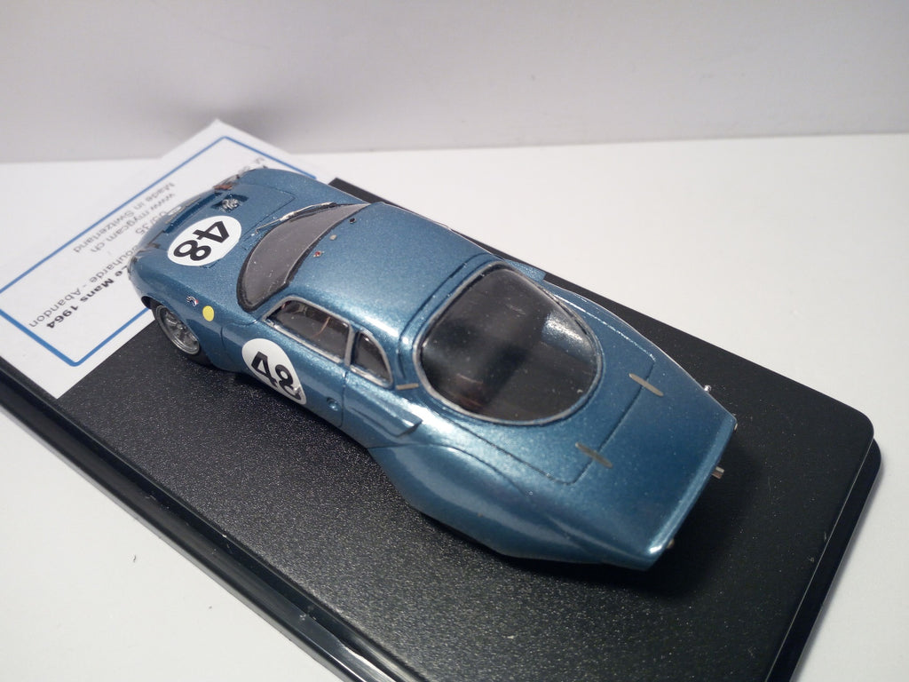 GCAM 1:43 - Renè & Bonnet Aerojet Le Mans '64 #48 Handmade factory built from resin kit