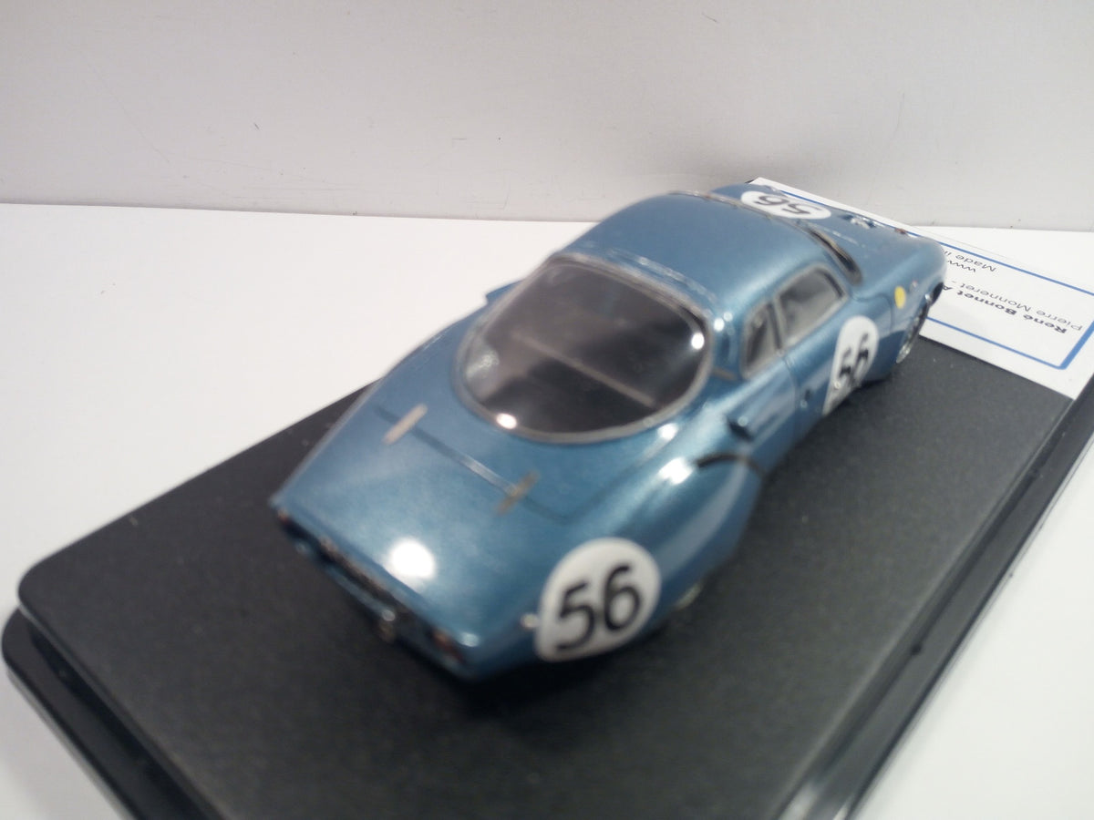 GCAM 1:43 - Renè & Bonnet Aerojet Le Mans '64 #56 Handmade factory built from resin kit
