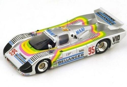 SPARK 1:43 S4081 - SAUBER C6 BMW #95 24H le Mans 1986 R. Bassaler D Lacaud Y. Tapy
