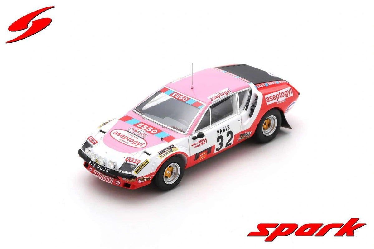 SPARK 1:43 - ALPINE A310 Gr.4 Aseptogyl Montecarlo 1977 Oksala - S5468