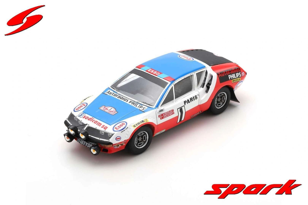 SPARK 1:43 - ALPINE A310 Gr.4 Rally Montecarlo 1976 #1 Andruet - S5497