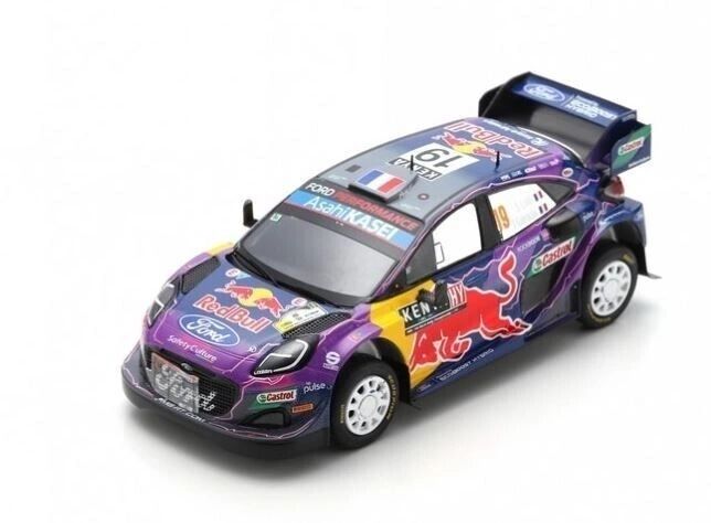 SPARK 1:43 - Ford Puma R1 M-Sport Safari Rally 2023 Loeb-Galmiche