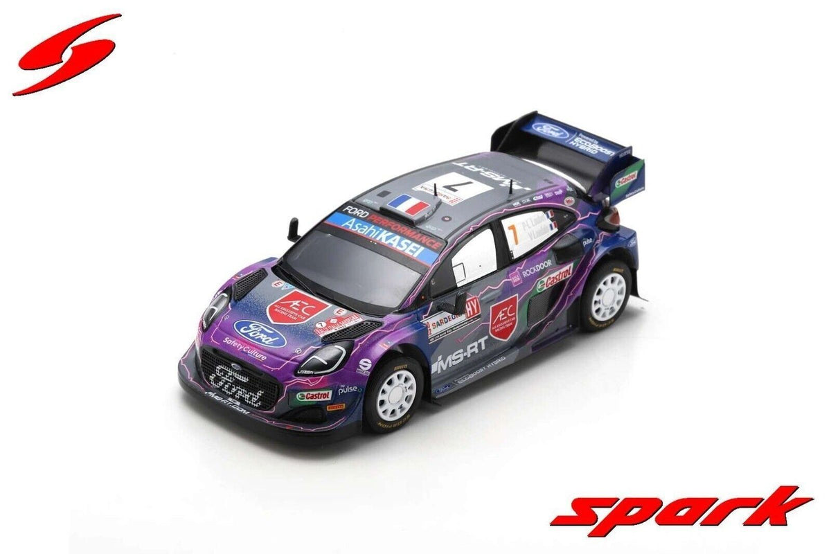 SPARK 1:43 - Ford Puma R1 M-Sport Rally Italia Sardinia 2022 Loubet
