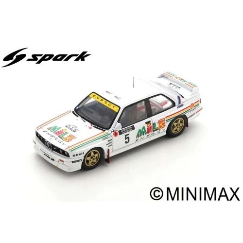 SPARK 1:43 - S7826 - BMW M3 E30 Rally Finland 1988 Vatanen