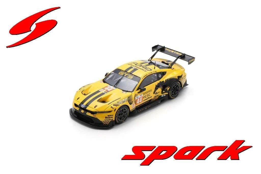SPARK 1:43 - Ford Mustang GT3 #44 PROTON COMPETITION Le Mans 24H 2024 J. Hartshorne - B. Tuck - C. Mies