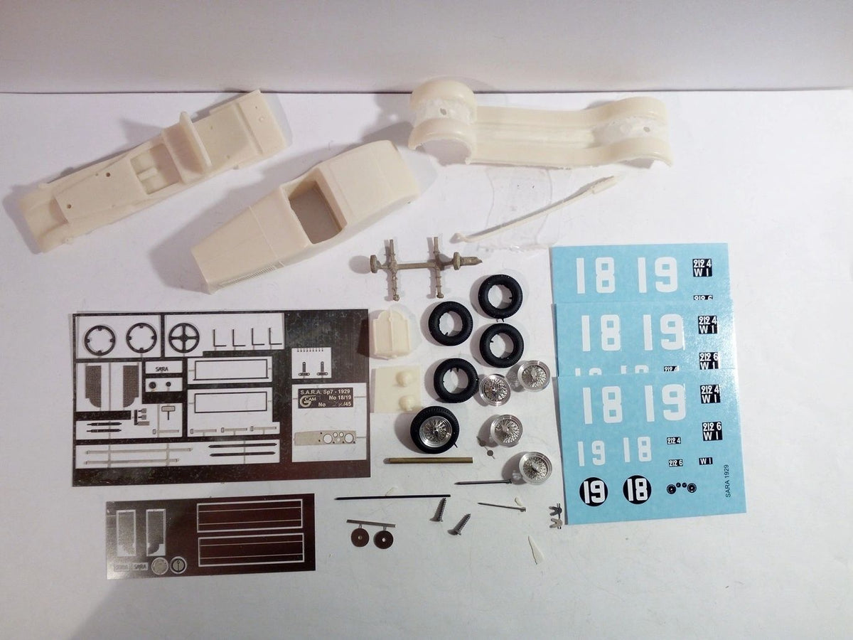 GCAM 1:43 - SARA SP7 Le Mans '29 #18 Hand built kit