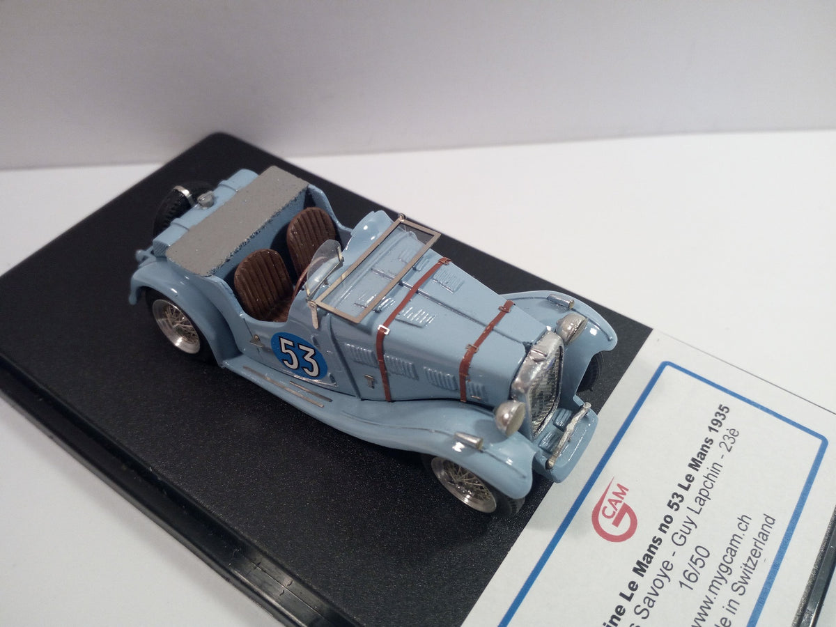 GCAM 1:43 - Singer Nine Le Mans '35 #53 Handmade factory built from resin kit