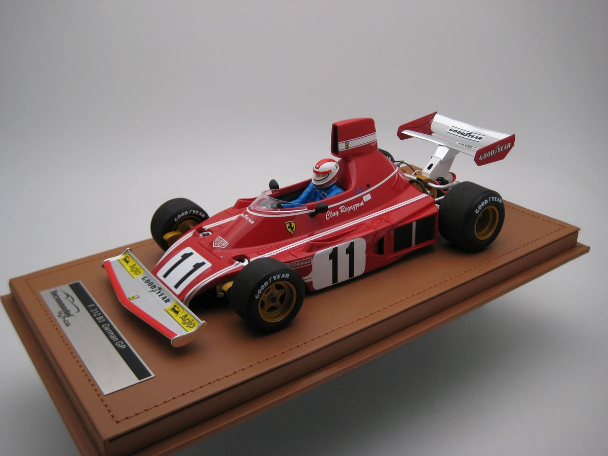 TECNOMODEL - 1:18 - Ferrari 312 B3 F1 German GP Clay Regazzoni w/Pilot