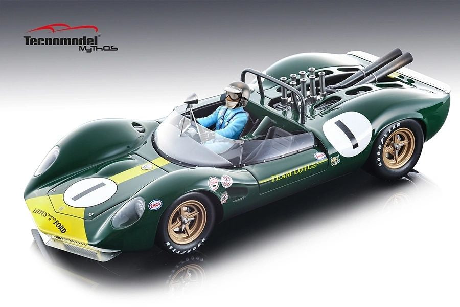 **PRE-ORDER** TECNOMODEL - 1:18 Lotus 40 1965 Riverside w/ Driver Jim Clark