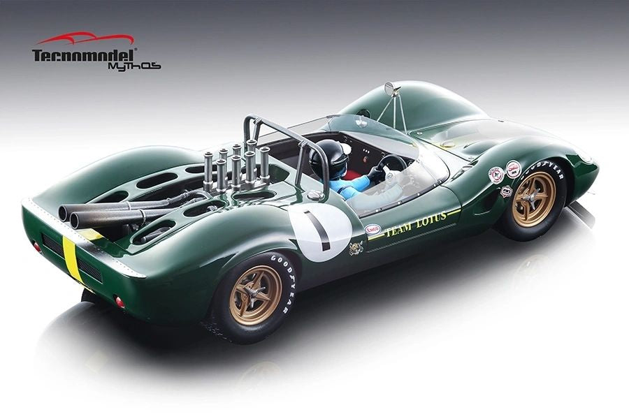 **PRE-ORDER** TECNOMODEL - 1:18 Lotus 40 1965 Riverside w/ Driver Jim Clark