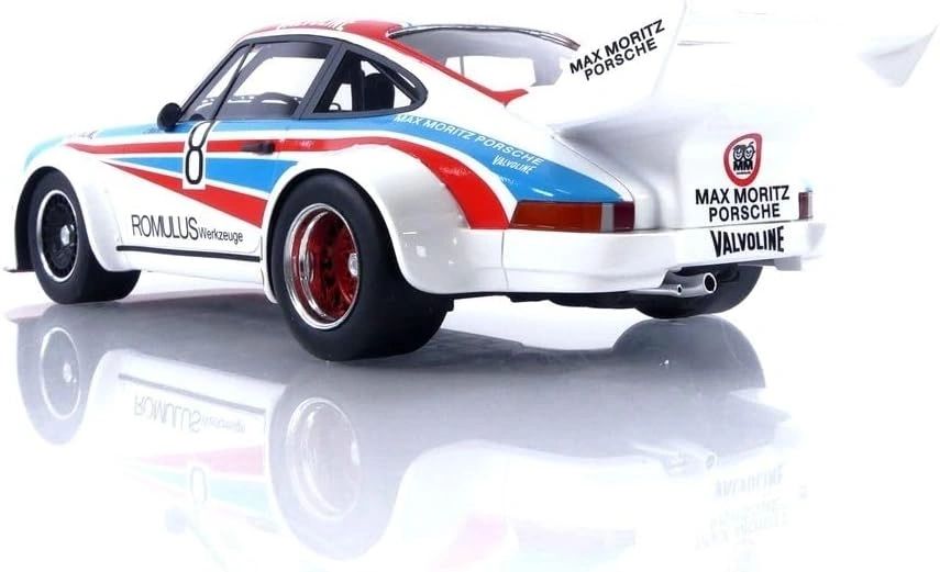 TOP SPEED 1:18 - Porsche 934/5 #8 Max Moritz Team 1977 Nürburgring 1000Km J. Barth