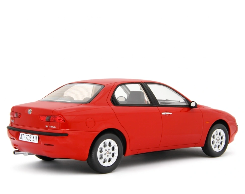 LAUDORACING - 1:18 ALFA 156 1.8 T.S. 1997 OPTIONAL 1.6 - 2.0 T.S. 1.9 JTD - 2.5 V6 24V Rosso Alfa