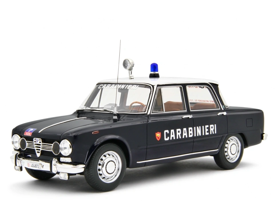 LAUDORACING 1:18 - Alfa Romeo Giulia Super 1969 Carabinieri