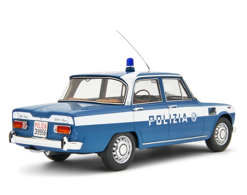 LAUDORACING 1:18 - Alfa Romeo Giulia Super 1969 Polizia (squadra volante)