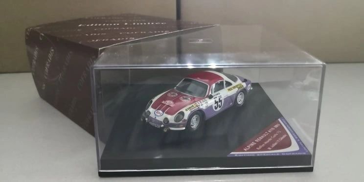 TROFEU 1:43 COF03 - Alpine Renault A110 1600S Rallye Montecarlo '73 Jullien