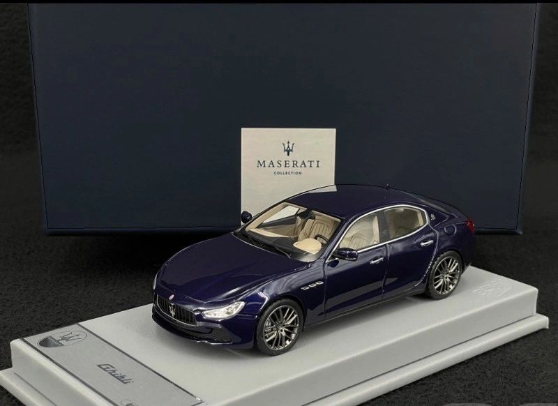 BBR 1:43 - Maserati Ghibli 2014 blu passione