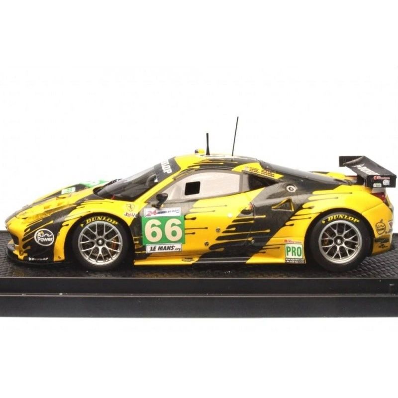 BBR 1:43 - Ferrari 458 GTE pro 24h Le Mans 2012 #66
