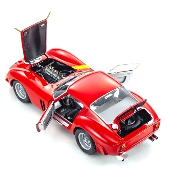 KYOSHO 1:18 - Ferrari 250 GTO 24h Le Mans 1962 #22 Beurly's **FULL OPEN**