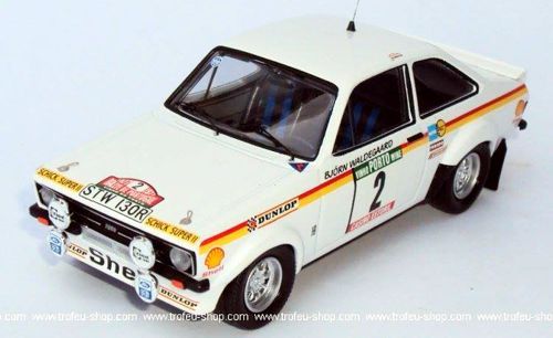 TROFEU 1:43 RRAL40 - FORD ESCORT MKII #2 2ND RALLY PORTUGAL 1977 Waldegaard