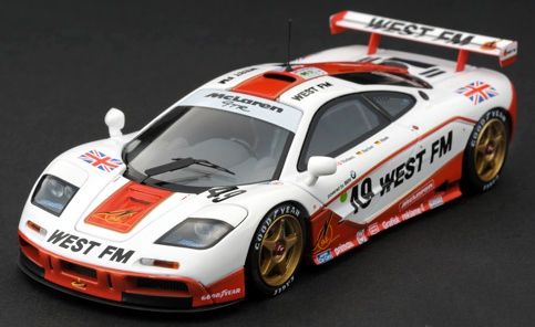 HPI 1:43 - Mclaren F1 GTR West FM 24h Le Mans 1995 #49