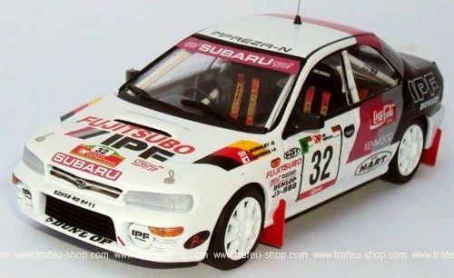 TROFEU 1:43 RRAL41 - Subaru Impreza Gr.N RALLY PORTUGAL 1995 M.KAMIOKA Ltd 150pz