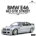 OTTOMOBILE 1:18 - BMW M3 e46 GTR Street Titan Silver Met. 2001